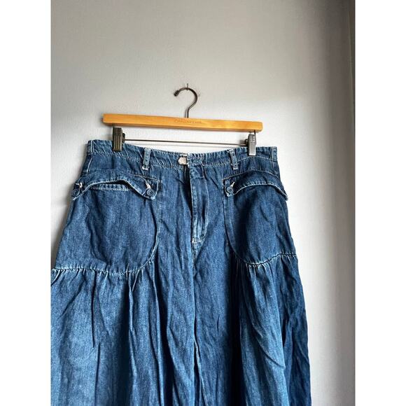 Free People Jeans Woman's Lotus Baloon Style - Picture 3 of 7